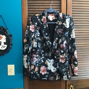 H&M floral Blazer